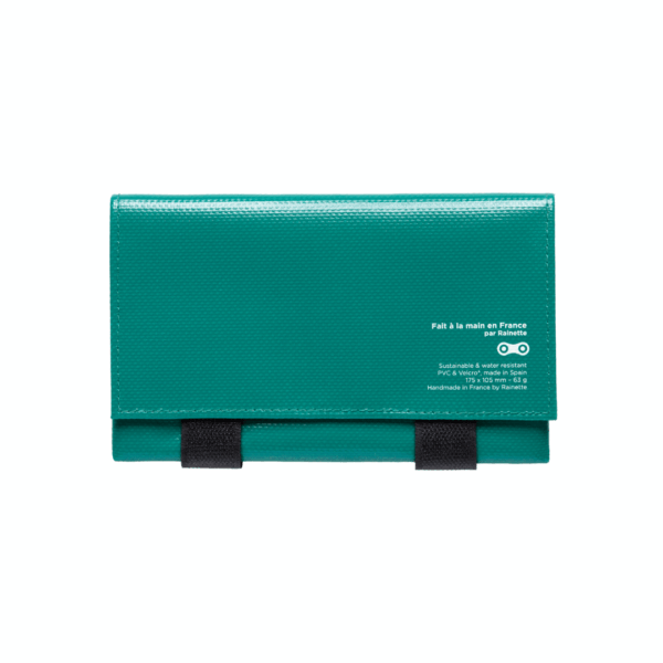 La véloche, la pochette qui s'accroche où tu veux !<span> - </span>Vert canard