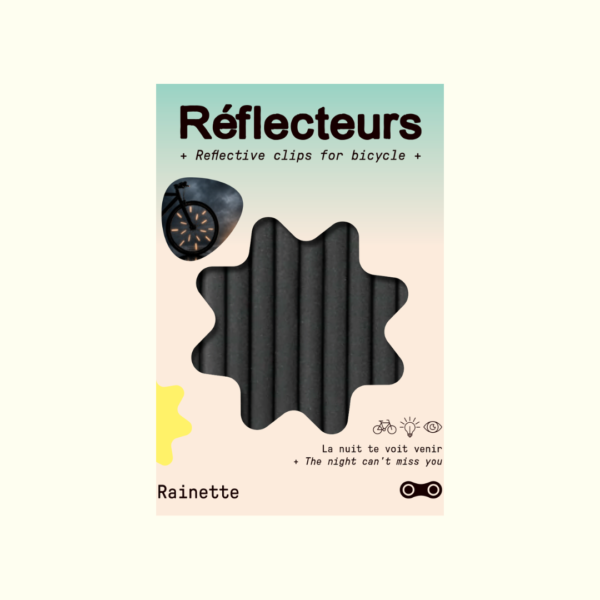 Réflecteurs Rayons — Sécurité & Style<span> - </span>Gris anthracite