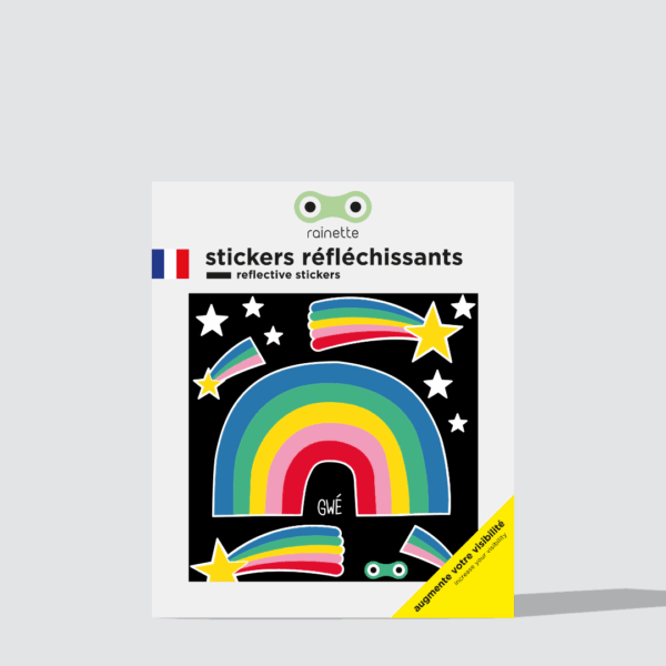 Petits stickers réfléchissants