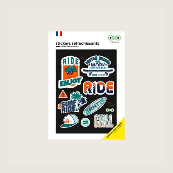Stickers Réfléchissants — Visibilité & Style<span> - </span>Ride