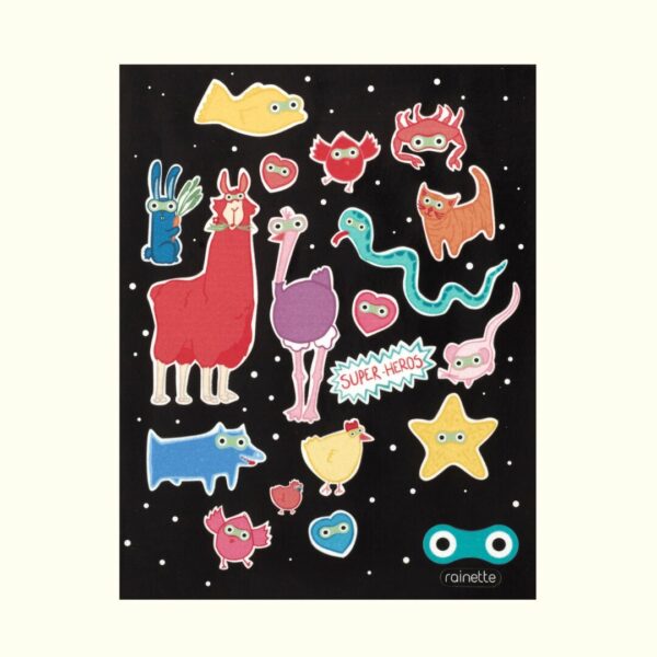 Stickers Réfléchissants — Visibilité & Style<span> - </span>Super héros