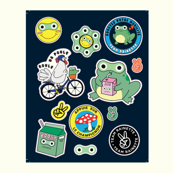Stickers Réfléchissants — Visibilité & Style<span> - </span>Rainette