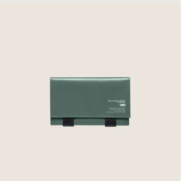 La véloche, la pochette qui s'accroche où tu veux !<span> - </span>Vert Bouteille