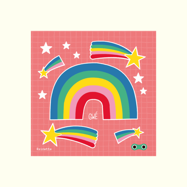 Stickers Réfléchissants Arc-en-Ciel<span> - </span>Arc en ciel