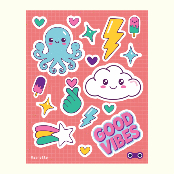 Stickers Réfléchissants — Visibilité & Style<span> - </span>Good Vibes